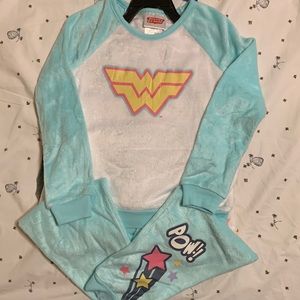 DC Comics 4 piece pajama set